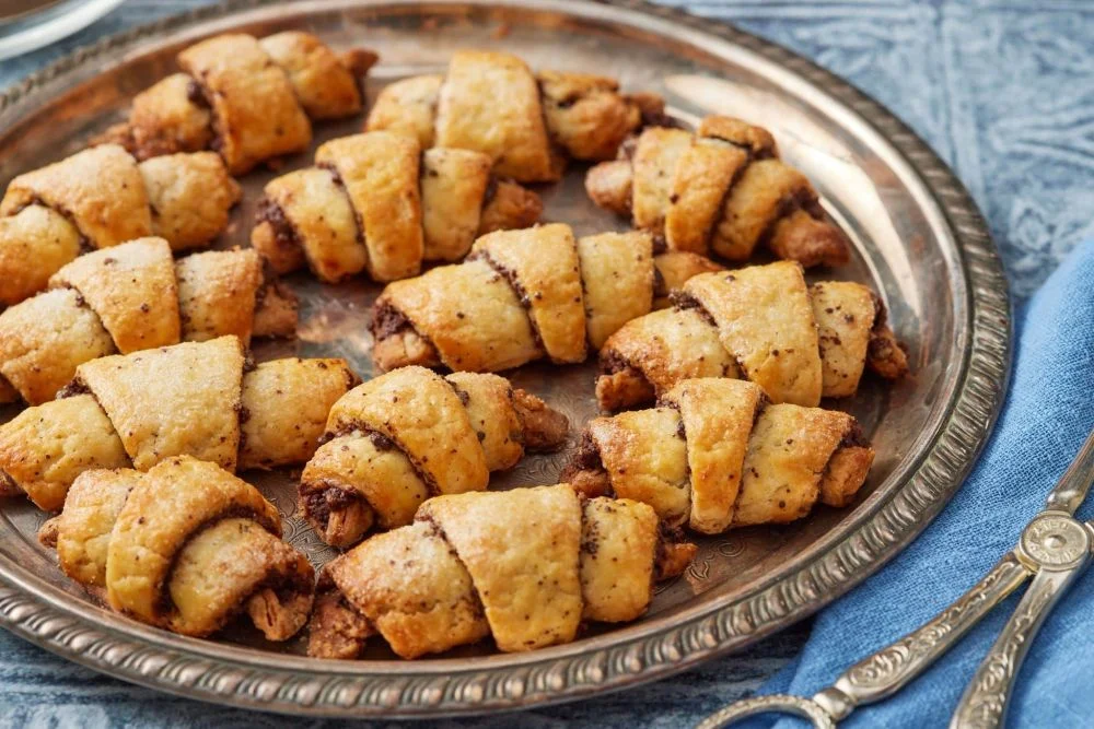 Chocolate Rugelach - TasteeDelight