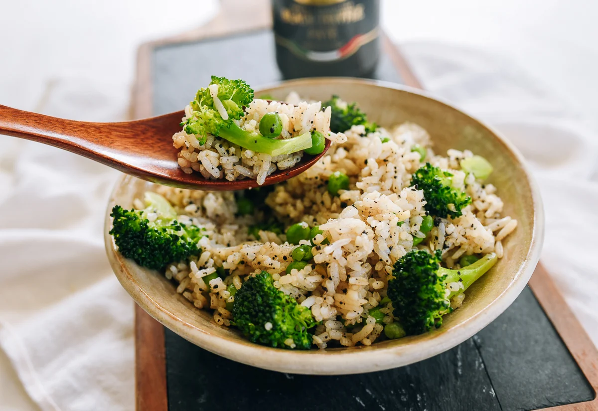 Tuffle Brown Rice Truffle Rice - The Woks of Life - TasteeDelight